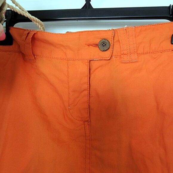 Tailor Vintage Reversible Plaid Orange Mini Skirt Size 4/6 NWT - Picture 9 of 10
